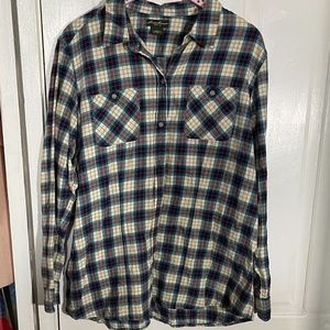 Eddie Bauer Flannel Button down Shirt